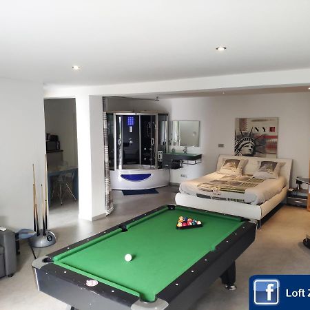 אז'ן Loft Zen Spa Balneo Parking Gratuit Sauna Hammam Billard מראה חיצוני תמונה