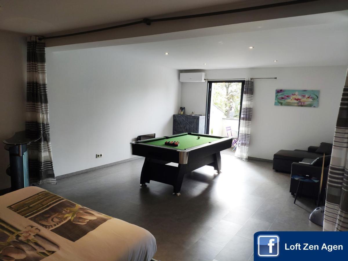 אז'ן Loft Zen Spa Balneo Parking Gratuit Sauna Hammam Billard מראה חיצוני תמונה